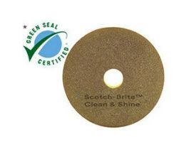 Scotch-Brite™ Clean & Shine Pad, 23 in, 5/Case