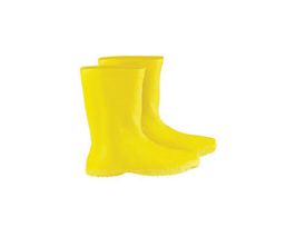Boot Covers, Latex, Yellow, X-Large; 1 Pair