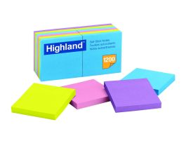 Highland™ Notes 6549-B, 3 in x 3 in (7.62 cm x 7.62 cm)