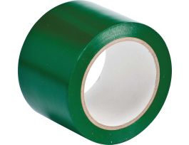 Marking Tape Roll - Abrasion Resistant Vinyl, Solid Color, Green, 3"