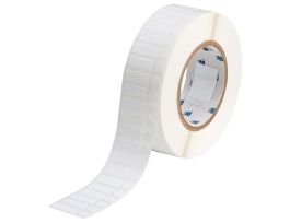 Aggressive Adhesive Multi-Purpose Nylon Labels with Vial Top for 3" Core Printers - 0.375" x 1" x 0.375" Dia