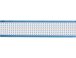 Alphabetical Vinyl Upper Case Scored Wire Marking Cards, J 1800 Total