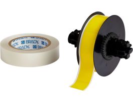B30 Series ToughStripe Printable Floor Marking Tape 1.125 in W x 100 ft L Yellow