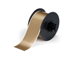 All Weather Permanent Adhesive Vinyl Label Tape for B30 Printers - 2.25" Gold