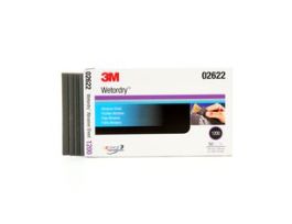 3M™ Wetordry™ Abrasive Sheet 434Q, 02622, 1200, 5 1/2 in x 9 in, 50 sheets per carton, 5 cartons per case