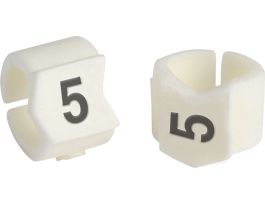 ClipSleeve Wire Markers Size 23 Nylon 8 AWG - 4 AWG, 5 Pack of 50 Pieces