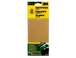 3M™ General Purpose Sanding Sheets 9016NA-CC, 3 2/3 in x 9 in, Medium grit, 6/pk, 20 pks/cs