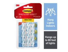 Command™ Clear Decorating Clips Value Pack 17026CLR-40ES