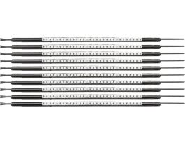 ClipSleeve Wire Markers Size 05 Nylon 22 AWG - 20 AWG, 5 Pack of 300 Each