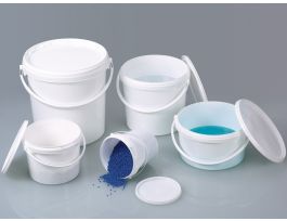 PACKAGING BUCKET POLYPROPYLENE WHITE 10L