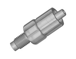 Port Adapter, 1/4"-28 UNF(M) to Luer lock; 1/ea