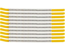 ClipSleeve Wire Markers Size 18 Nylon 10 AWG - 8 AWG, A Pack of 300 Each