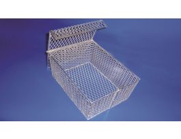 BASKET TILT TOP RECT VWR SS 12.875X9X7IN PK