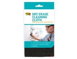 Post-it® Dry Erase Cleaning Cloth DEFCLOTH, 11.6 in x 11.6 in (29.4 cm x 29.4 cm)