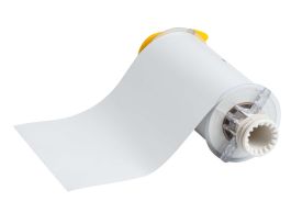 BBP85 General Purpose Vinyl Labels 10 in H x 14 in W White 40/RL