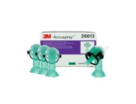 3M™ Accuspray™ Atomizing Head Refill Pack for 3M™ PPS™ Series 2.0, 26613, Green, 1.3 mm, 4 nozzles per pack, 6 packs per case