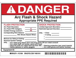 LACQUER THINNER Labels, Red on Yellow, 3" H x 7" W x 0.006" D