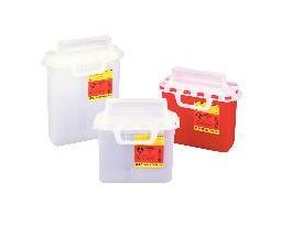 SHARPS COLL POU HOR CLEAR5.4QT. EA