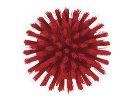 SCRUB BRUSH ROUND STIFF PP RED 3.75IN