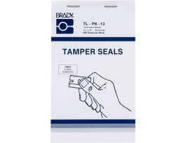 VOID IF SEAL IS BROKEN Labels, 0.375" H x 0.75" W, Red on White