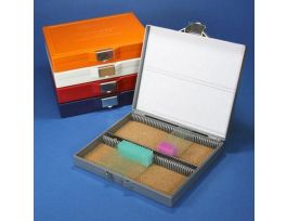 SLIDE STOR BXS FOR 100 SLIDES LCK BL