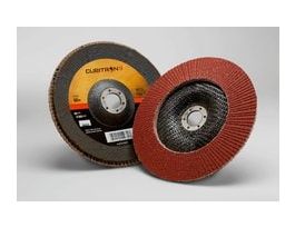 3M™ Cubitron™ II Flap Disc 967A, 60+, T29, 7 in x 7/8 in, 5 ea/Case