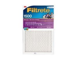 Filtrete™ Allergen, Bacteria & Virus Air Filter, 1500 MPR, 2020-4, 12 in x 24 in x 1 in (30,4 cm x 60,9 cm x 2,5 cm)