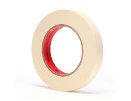 Scotch® High Performance Masking Tape 213, Tan, Variable Width x 60 yd, 6.5 mil