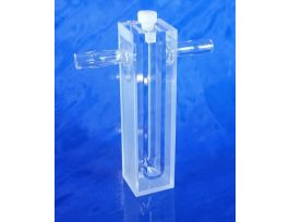 CUVETTE JKTD H2O W/ STOPPER UV QZ 1.4 ML