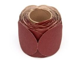 3M™ Stikit™ Paper Disc Roll 763U, 6 in x NH P120 F-weight, 100 Discs/Roll, 4 Rolls/Case