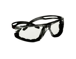 3M™ SecureFit™ 500 Series, Black, Scotchgard™ Anti-Fog Coating, AF-AS Lns, Fm Gskt, 20 ea/Case