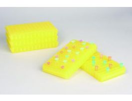 RACK MCT 96-WELL YELLOW PK5 PK
