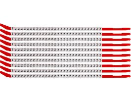 ClipSleeve Wire Markers Size 10 Nylon 16 AWG - 14 AWG, Z Pack of 300 Each