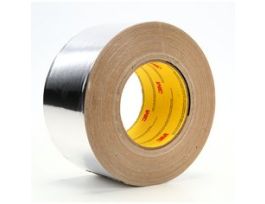 3M™ Aluminum Foil Tape 439, Silver, Variable Width x 60 yd, 3.1 mil