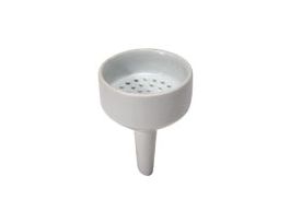 Porcelain Buchner Funnel, 50 mL, 50 mm Filters; 1/Pk
