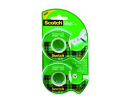 Scotch® Magic™ Tape 122DM-2, 3/4 in x 600 in 2 Pack