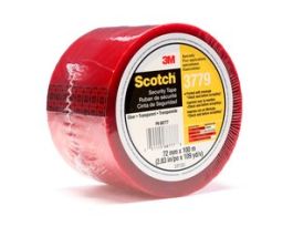 Scotch® Security Message Box Sealing Tape 3779, Clear, Variable Width x 100 m