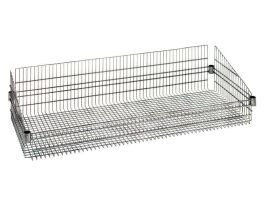 18IN X 48IN POST BASKET - CHROME