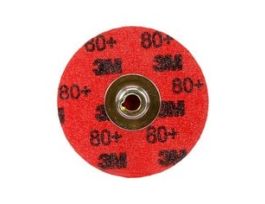 3M™ Cubitron™ II Roloc™ Durable Edge Disc 984F, 80+, YF-weight, TSM, Maroon, 4 in, Die RS400BBM, 25/Carton, 100 ea/Case