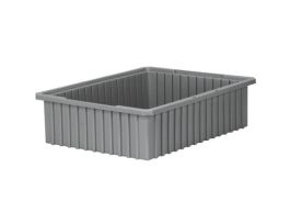 GRID BOX AKRO-GRID 22-3/8X17-3/8X6 GRAY