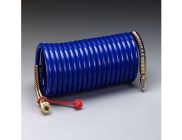 3M™ Supplied Air Hose W-2929SR-25, 25 ft, 3/8 in ID, Schrader Fittings, High Pressure, Coiled 1 EA/Case