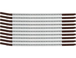 ClipSleeve Wire Markers Size 15 Nylon 14 AWG - 12 AWG, H Pack of 300 Each