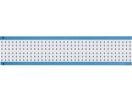 Alphabetical Vinyl Cloth Upper Case Scored Wire Marking Cards, E 1800 Total