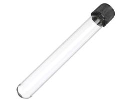 Culture Tubes with PTFE Faced 14B Rubber Lined Screw Cap, 16 x 100 mm; 144/CS