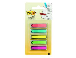 Post-it® Flags 684-ARR2, .47 in. x 1.7 in. Assorted Brights 20 each 100 TTL Flags