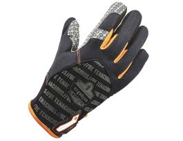821 Black Smooth Surface Handling Gloves