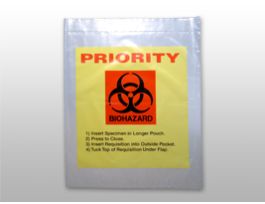 BAG SPECIMEN 12X15 PRINTED PRIORITY