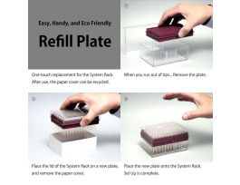 EMPTY RACK ECLY/ECON W/REFL SYSTEM 200UL BX