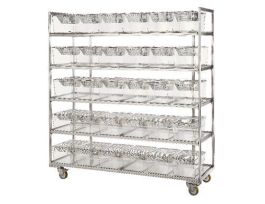 CAGE RACK W/AUTOWATER SS SZ E.