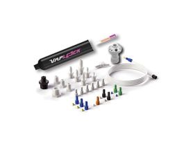 Solvent Waste Kit, PTFE, 38 mm Wako, 1x1/2" NPT, 3x1/4" NPT, 6x1/4"-28 UNF; 1/EA